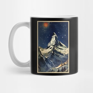 Matterhorn, Zermatt, Switzerland, Poster Mug